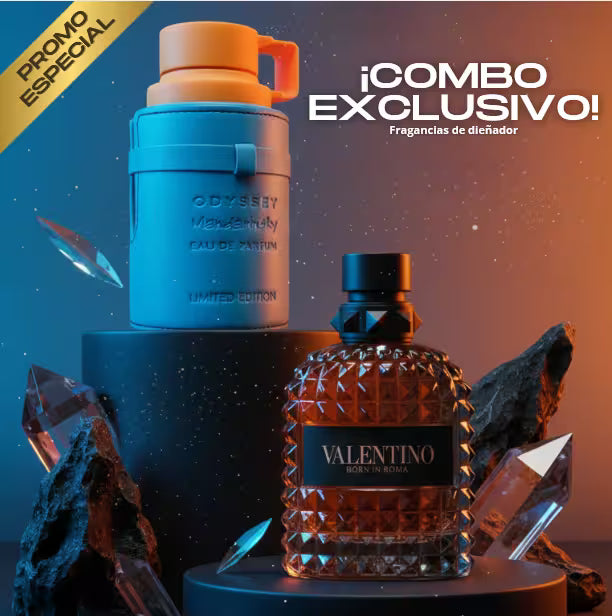 COMBO DE LUJO, VALENTINO BORN IN ROMA Y ODYSSEY MANDARINSKY, ELEGANCIA Y FRESCURA EN UN SOLO COMBO